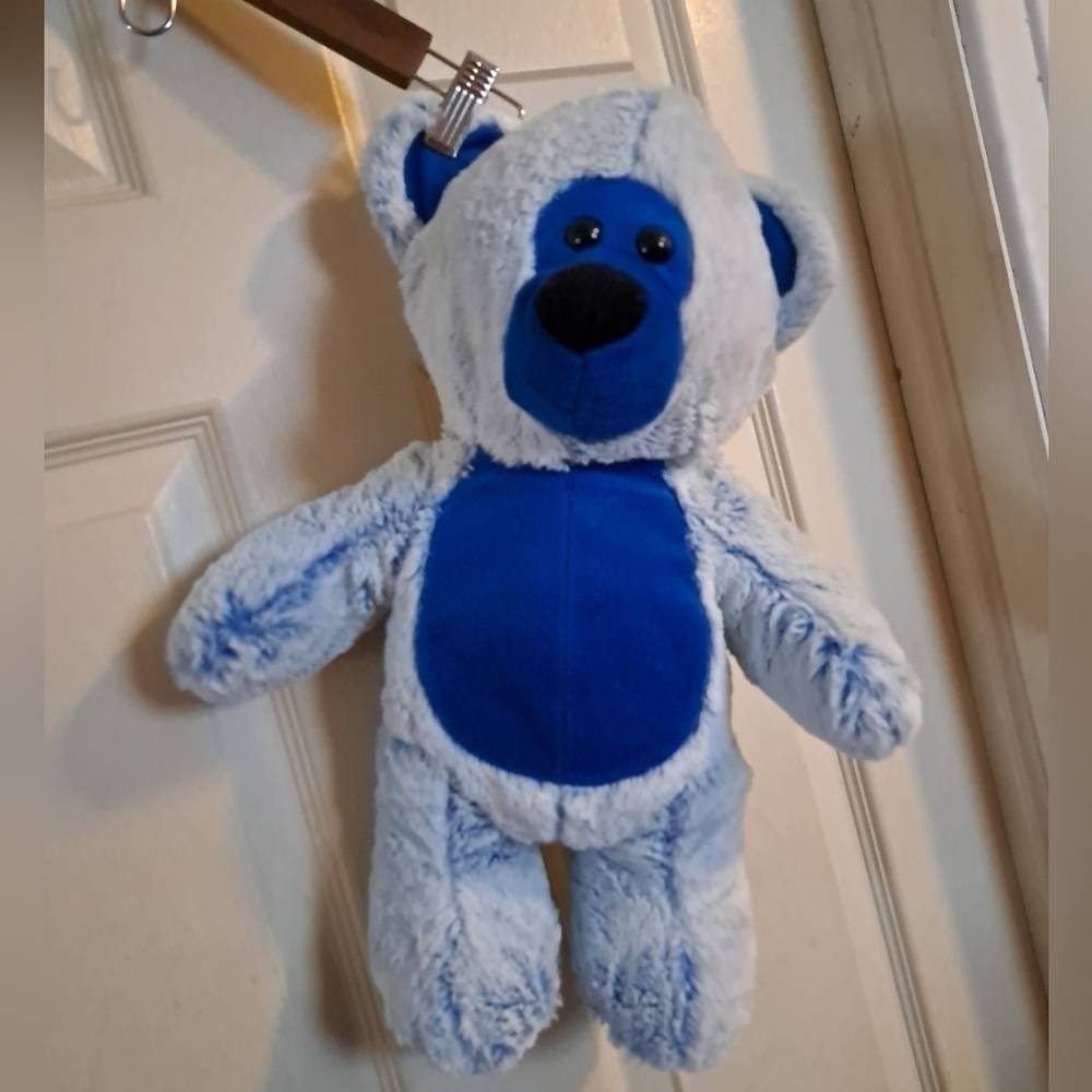 Six flags blue teddy Bear plush